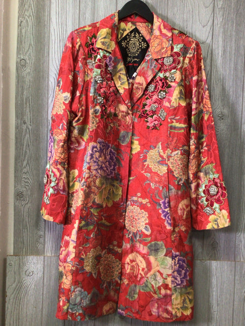 Johnny Was Biya Coat Size Large